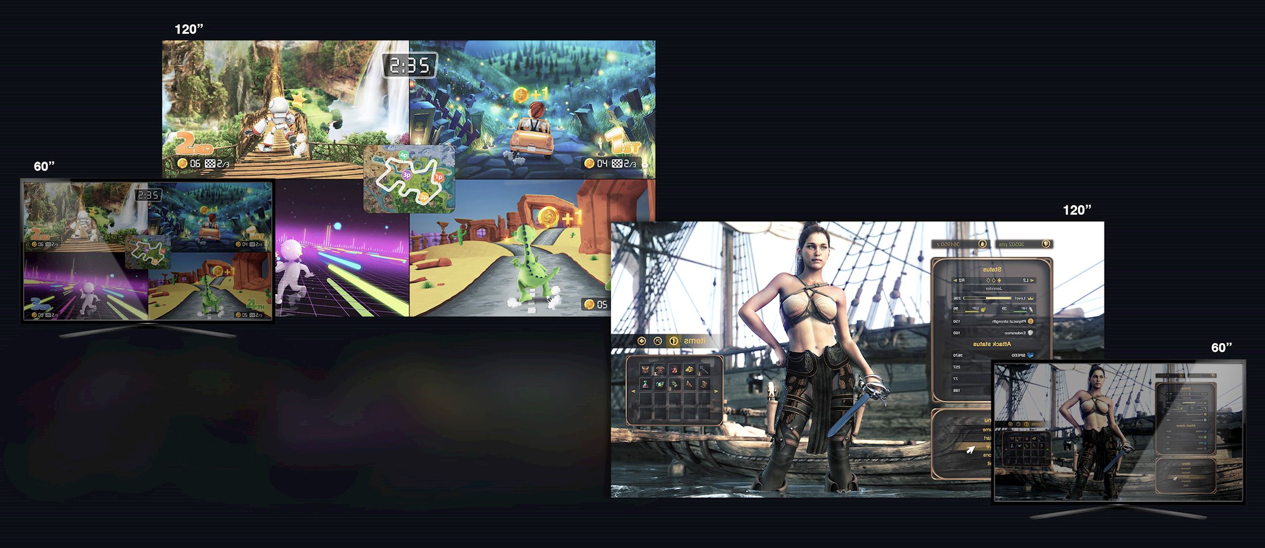 Optoma UHZ45 laser projector